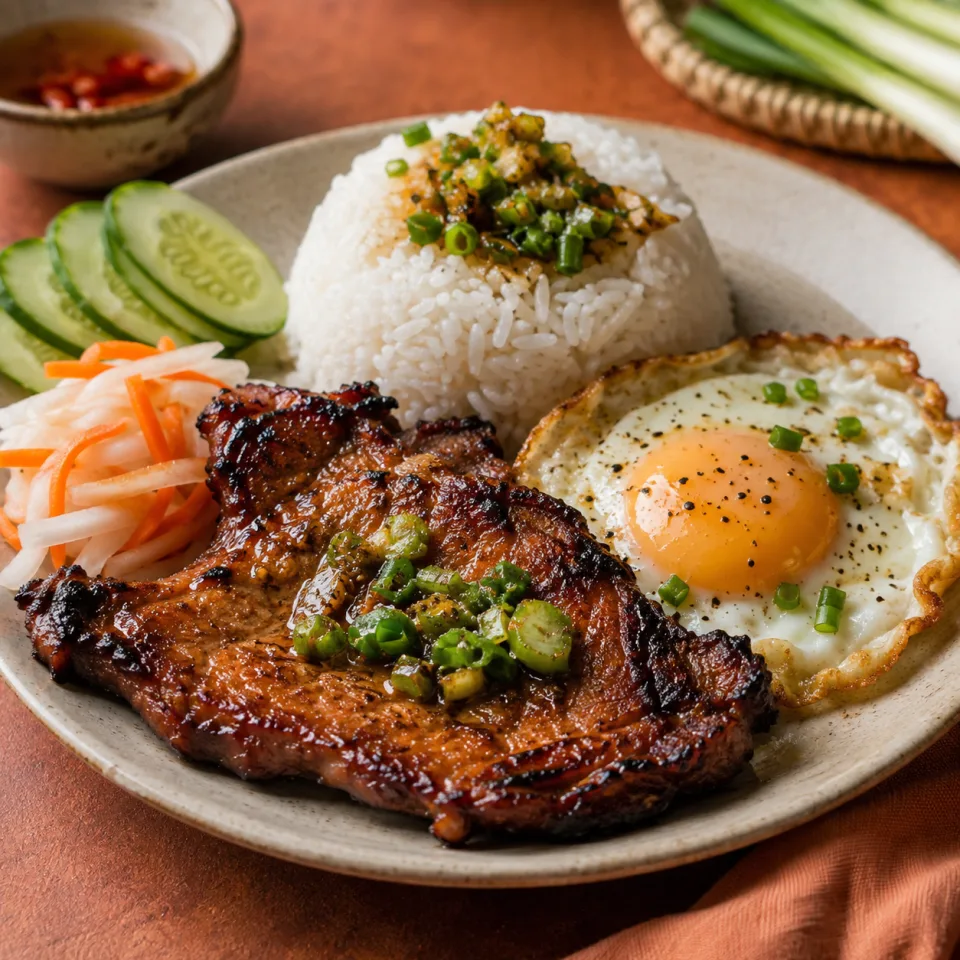 Bàn ăn tại Quán Chương